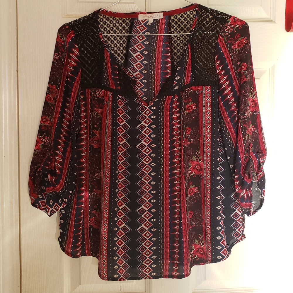 Rewind blouse